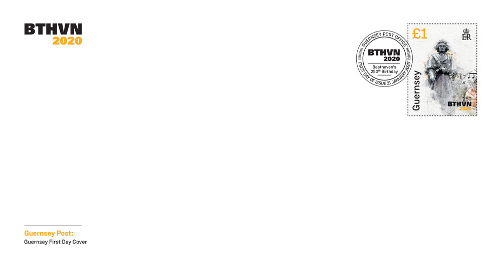 250 BTHVN - FDC Stamp 1